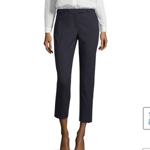 Liz Claiborne navy dress cropped ankle pants